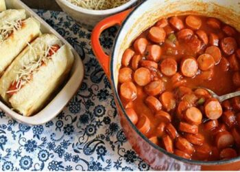 Molho de Cachorro Quente Simples Sem Carne Moída