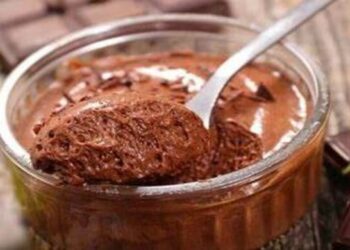 Mousse de Chocolate no Micro-ondas com 2 ingredientes