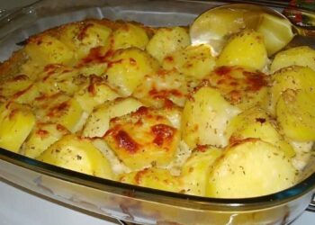 Receita de Batata Gratinada Simples no Forno