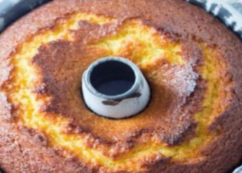 Receita de Bolo de Cenoura Fofinho Grande