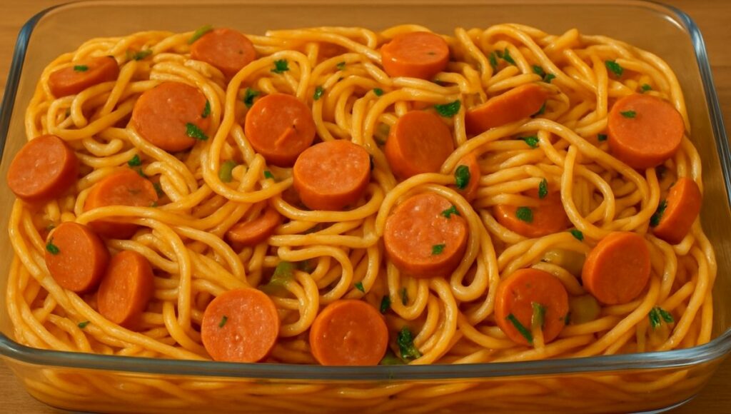 Receita de Macarrão Com Salsicha Simples e Rápido, em 20 minutos