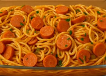 Receita de Macarrão Com Salsicha Simples e Rápido, em 20 minutos