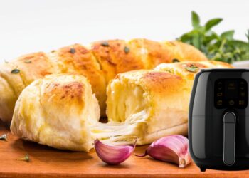 Pão De Alho Na Airfryer em 5 Minutos