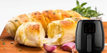 Pão De Alho Na Airfryer em 5 Minutos