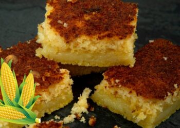 Bolo de Milho Fácil com 4 ingredientes