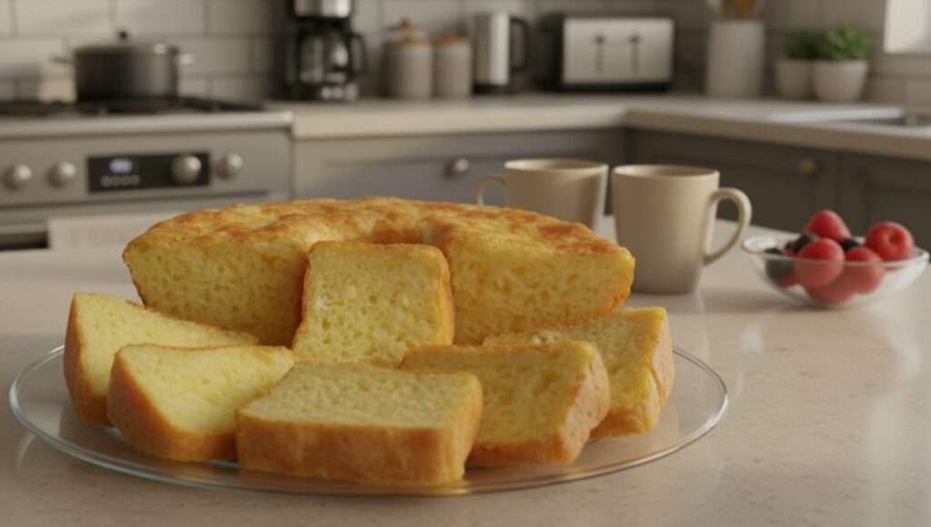 Bolo de Queijo no Liquidificador