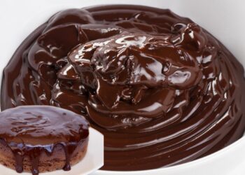 Ganache Para Cobertura De Bolo Simples Com 2 Ingredientes