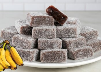 Bananinha Caseira De Corte Com 4 Ingredientes