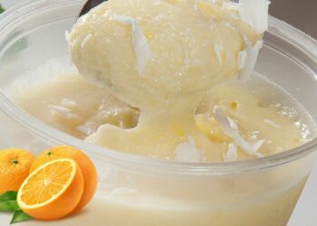 Mousse De Laranja No Liquidificador