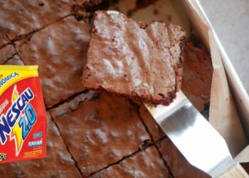 Receita De Brownie Com Nescau