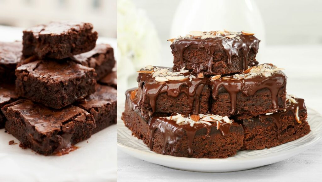 Receita de Brownie Fit