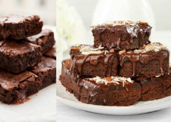 Receita de Brownie Fit