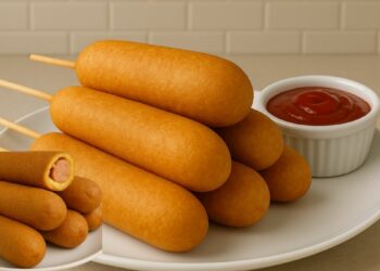 Salsicha Empanada Simples e Fácil para Lanche ou Café da Manhã