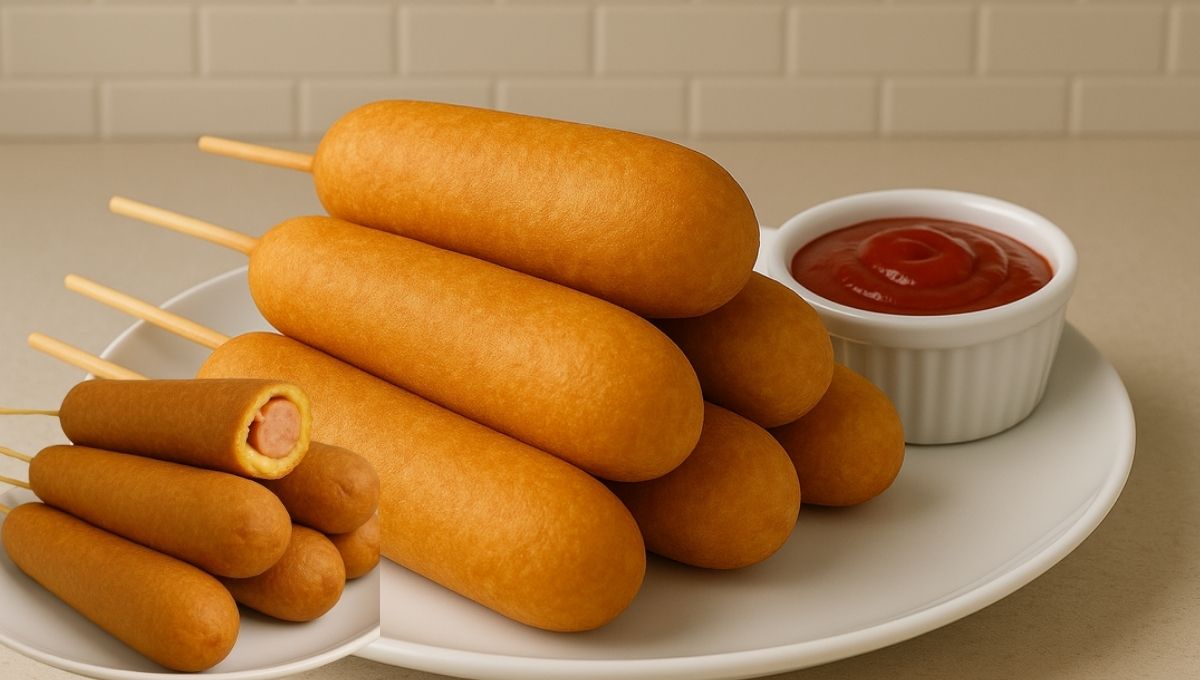 Salsicha Empanada Simples e Fácil para Lanche ou Café da Manhã