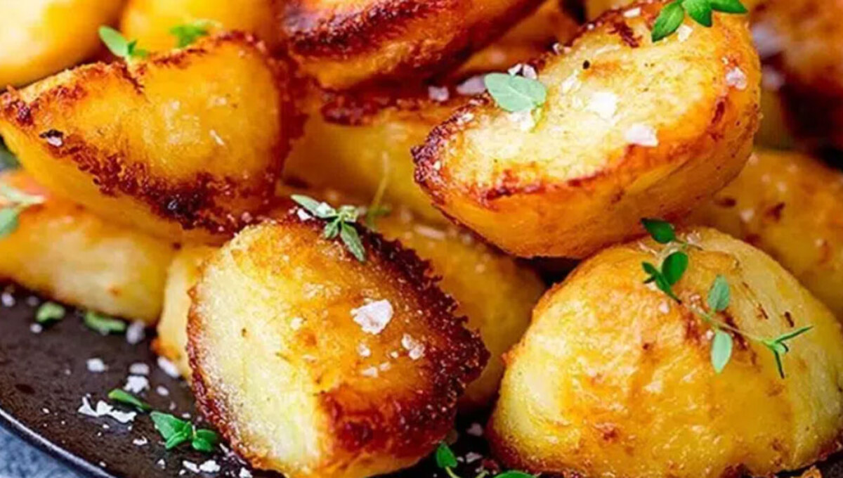 Batata à Dorê Na Frigideira Com 3 Ingredientes