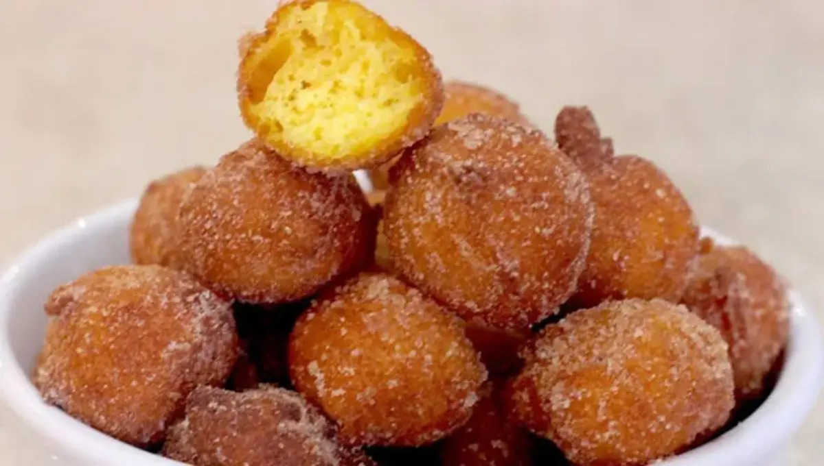 Bolinho De Fubá Frito Sem Farinha De Trigo