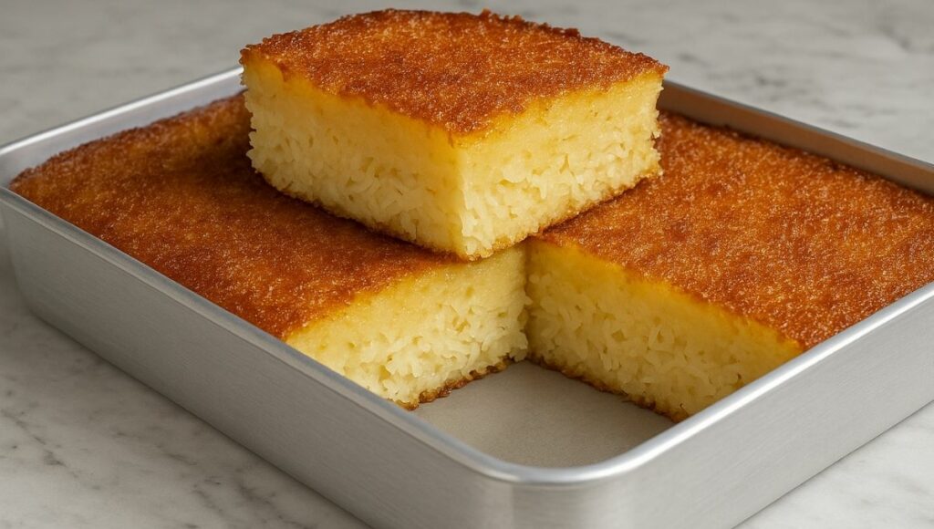 Bolo Queijadinha Simples