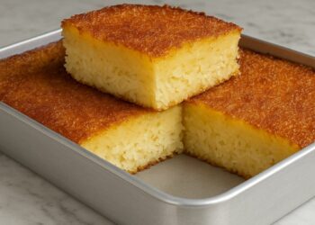 Bolo Queijadinha Simples