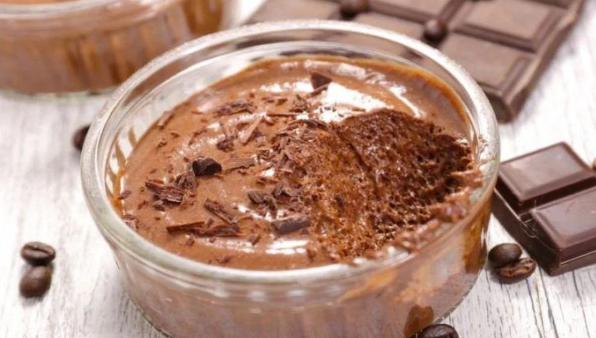 Mousse De Chocolate Com 2 Ingredientes No Liquidificador