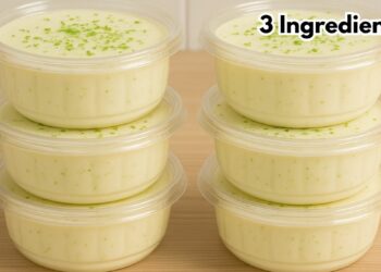Mousse De Limão Com 3 Ingredientes e 2 Leites para Sobremesa da Tarde