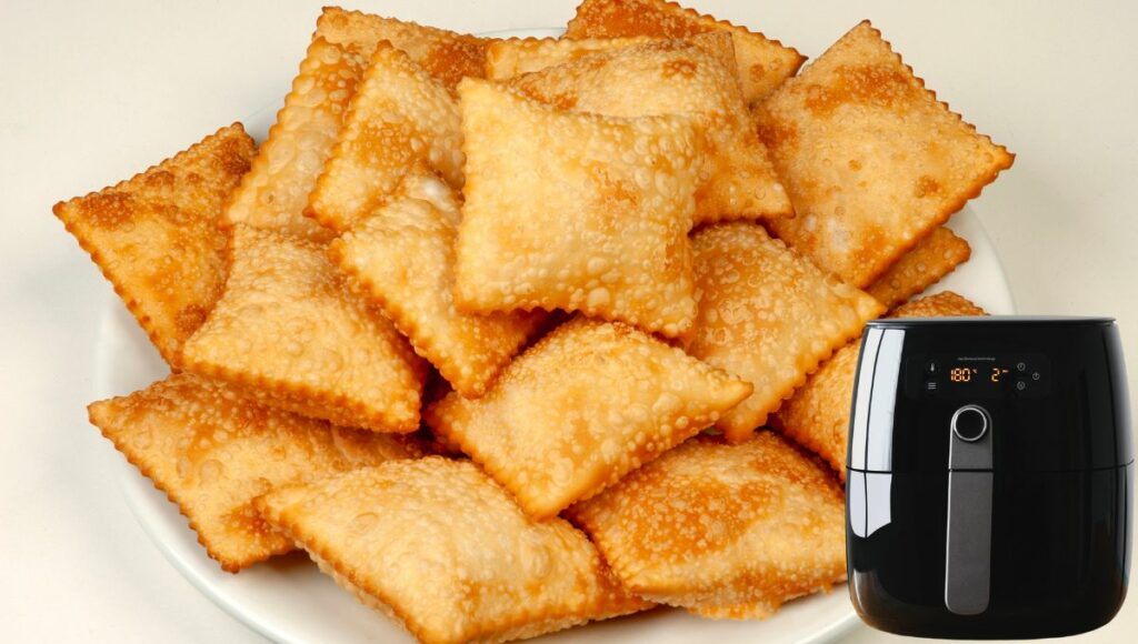 Pastel Na Airfryer Com Massa Pronta De 2 Ingredientes