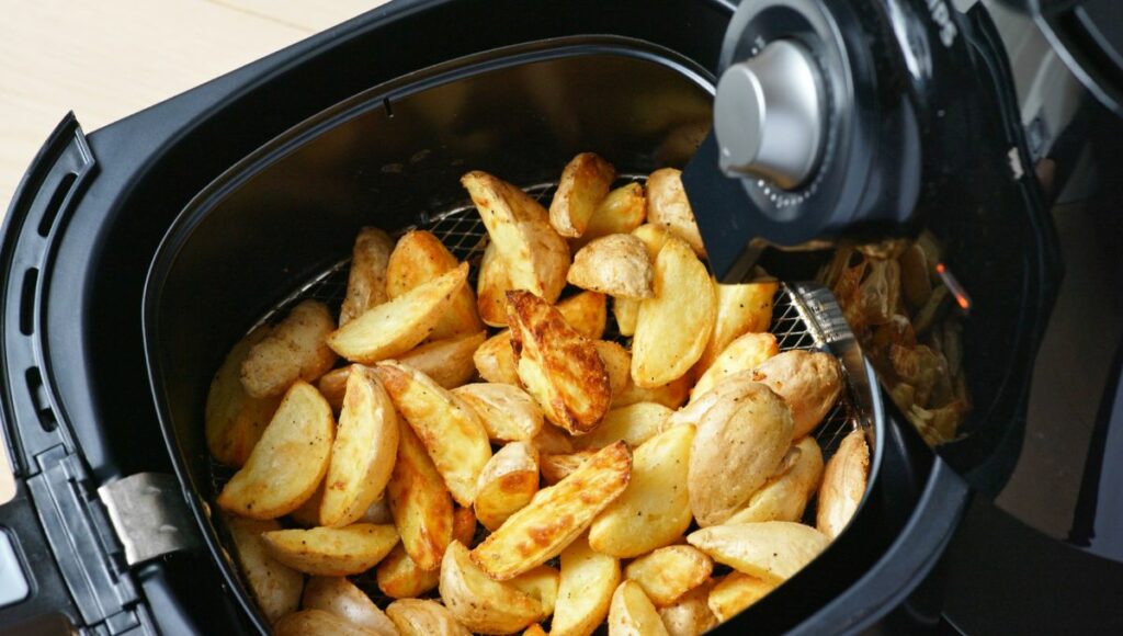 Receita De Batata Rústica Na Airfryer Simples, em 15 minutos