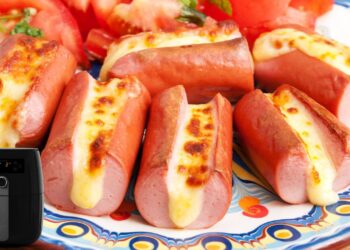 Receita de Linguiça na Airfryer com 3 ingredientes