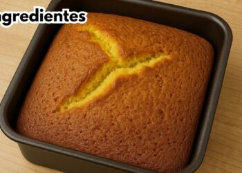 Bolo Fácil e Rápido No Liquidificador Com 3 Ingredientes Simples