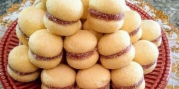 Como Fazer Biscoito Amanteigado Casadinho De Goiabada