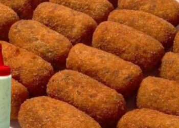 Croquete De Carne Moída Simples Com 3 Ingredientes