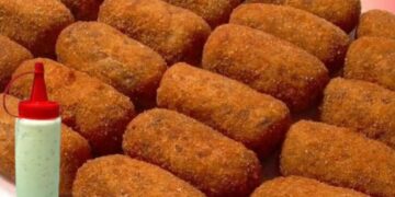 Croquete De Carne Moída Simples Com 3 Ingredientes