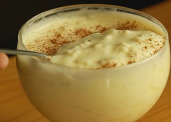 Receita de Arroz Doce Cremoso Com Leite Condensado e Leite em Pó