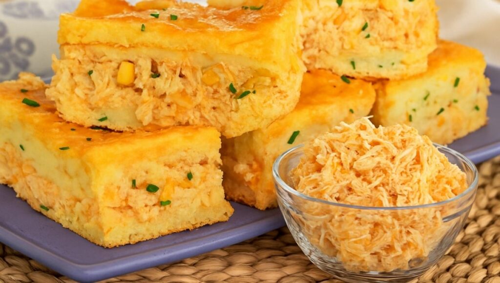 Torta De Liquidificador De Frango Simples e Fácil Com Poucos Ingredientes