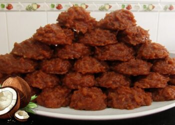 Cocada Cremosa De Feira Com apenas 4 Ingredientes Simples