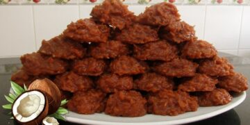 Cocada Cremosa De Feira Com apenas 4 Ingredientes Simples