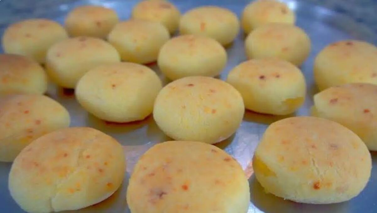 Pão de Queijo Fácil com 2 Ingredientes