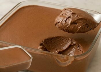 Sobremesa Fácil De Chocolate Com 4 Ingredientes