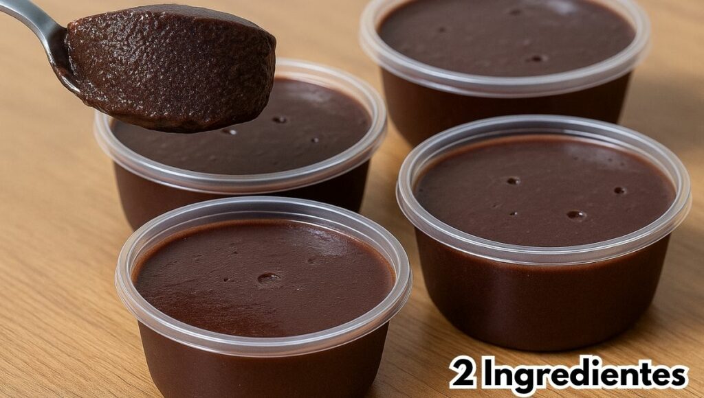 Sobremesa Fácil e Rápida de 2 ingredientes no Liquidificador, Super Cremosa