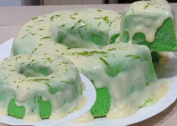 Sobremesa Fácil e Rápida de Limão com 3 ingredientes, Super Cremosa
