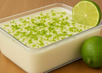 Sobremesa de Limão com 2 ingredientes no Liquidificador, em 10 minutos