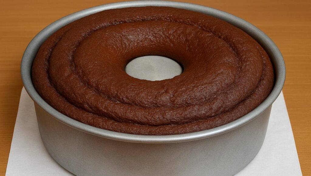 Bolo de Chocolate Simples e Fofinho