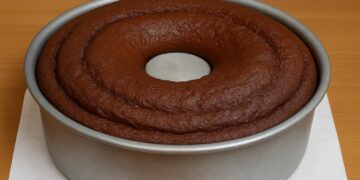 Bolo de Chocolate Simples e Fofinho