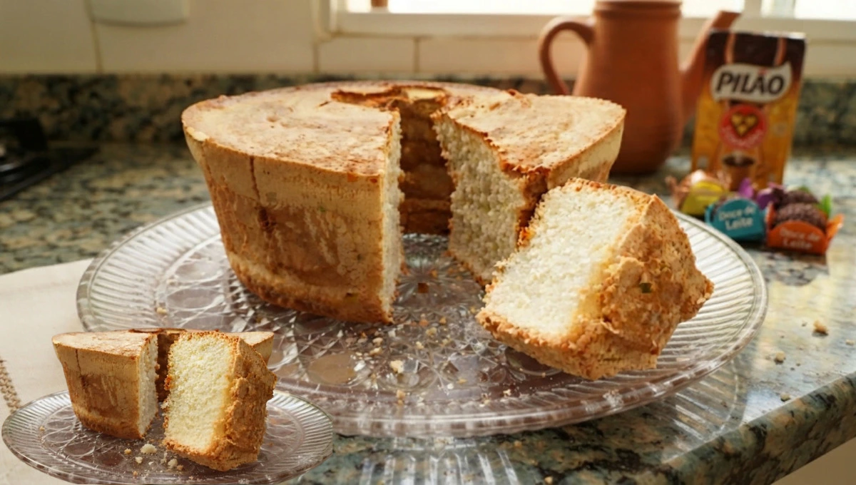 Bolo de Maizena com 3 Ingredientes Fácil, Leve e Sem Fermento